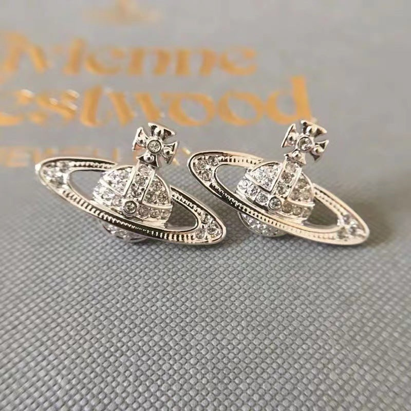 Saturn Retro Star Earrings for Women