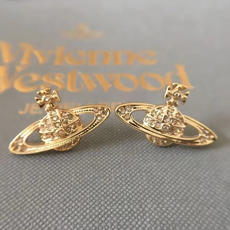 Saturn Retro Star Earrings for Women