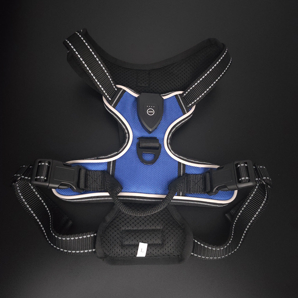 Luminous Reflective Dog Harness